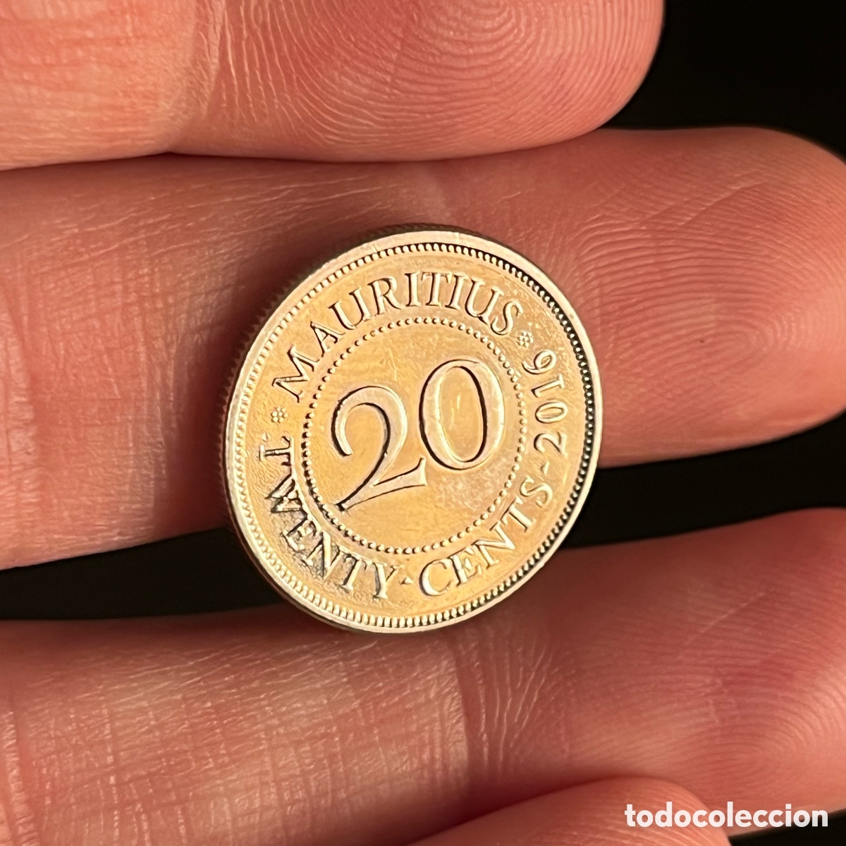 Monedas antiguas de &Aacute;frica: 20 cents 2016 Mauricio - Foto 1