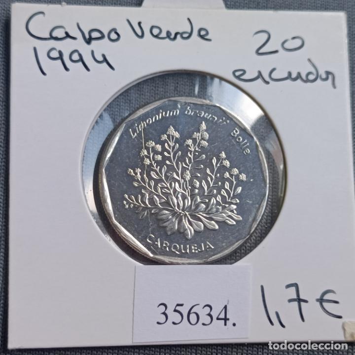 Monedas antiguas de &Aacute;frica: Cabo Verde 20 escudos 1994 - Foto 1