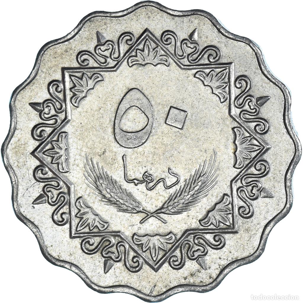 Monedas antiguas de &Aacute;frica: [#1139547] Moneda, Libia, 50 Dirhams, 1975 - Foto 2