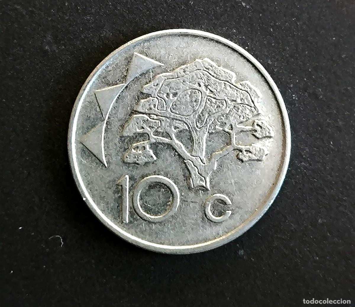 Monedas antiguas de &Aacute;frica: Namibia 10 centavos, 2012 - Foto 1