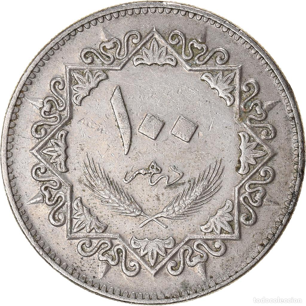 Monedas antiguas de &Aacute;frica: [#943142] Moneda, Libia, 100 Dirhams - Foto 2