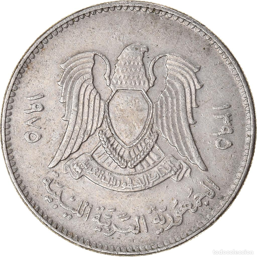 Monedas antiguas de &Aacute;frica: [#943142] Moneda, Libia, 100 Dirhams - Foto 1