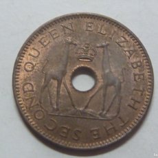 Monedas antiguas de África: RODESIA Y NYASALAND 1/2 PENNY 1964 COBRE S/C
