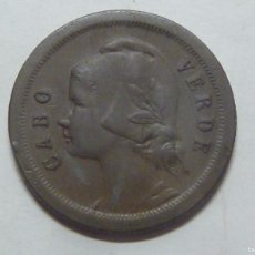 Monedas antiguas de África: CAVO VERDE 10 CTV 1930 COBRE B/C