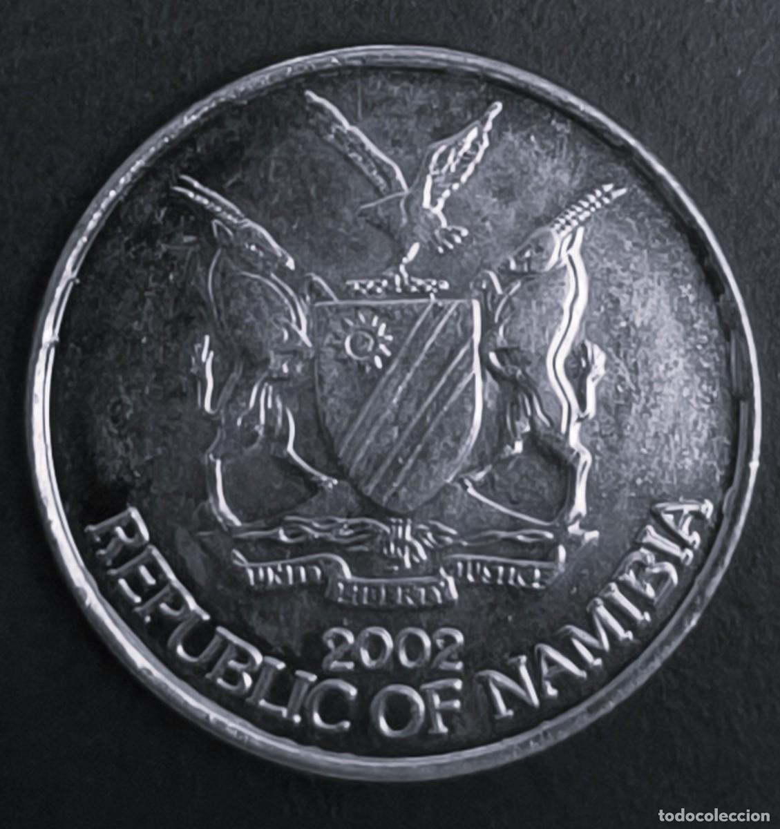 Monedas antiguas de &Aacute;frica: Namibia 10 centavos, 2002 - Foto 1