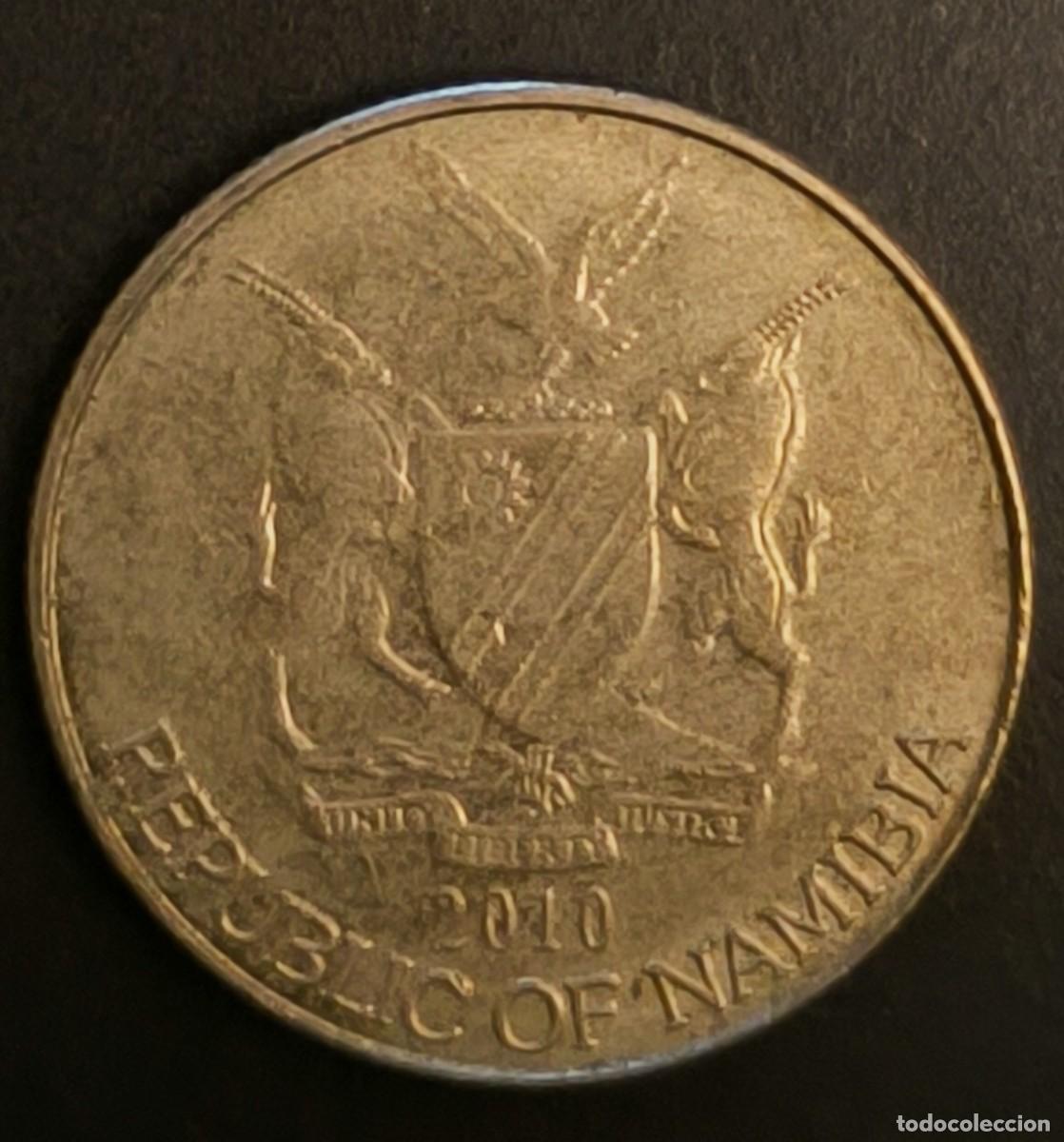 Monedas antiguas de &Aacute;frica: Namibia 1 d&oacute;lar, 2010 - Foto 1