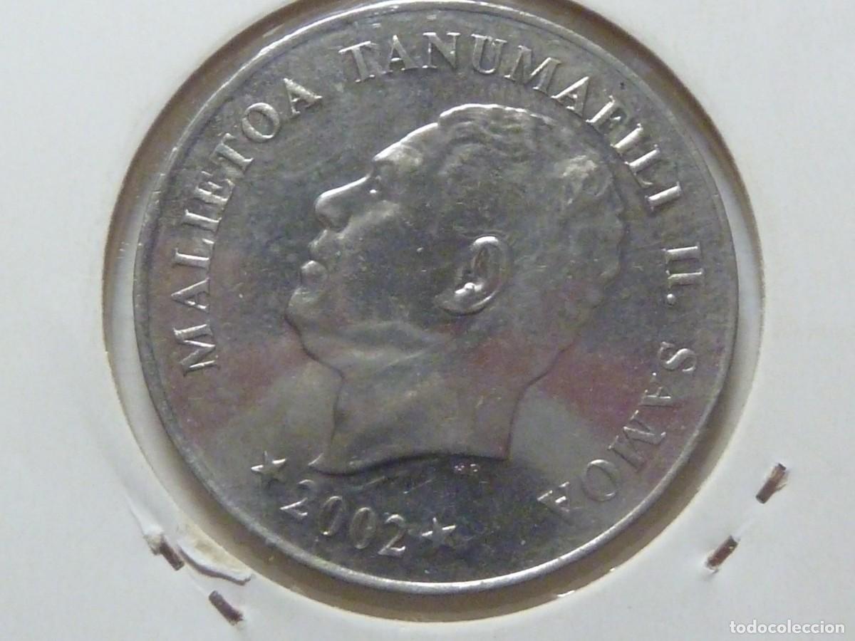 Monedas antiguas de &Aacute;frica: SAMOA 50 SENE 2002 NIKEL EBC+ - Foto 1
