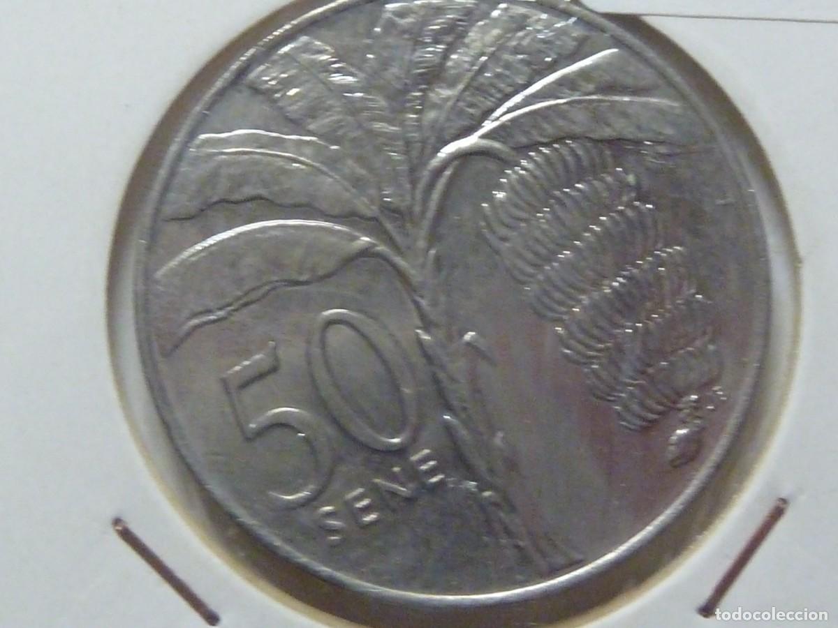 Monedas antiguas de &Aacute;frica: SAMOA 50 SENE 2002 NIKEL EBC+ - Foto 2