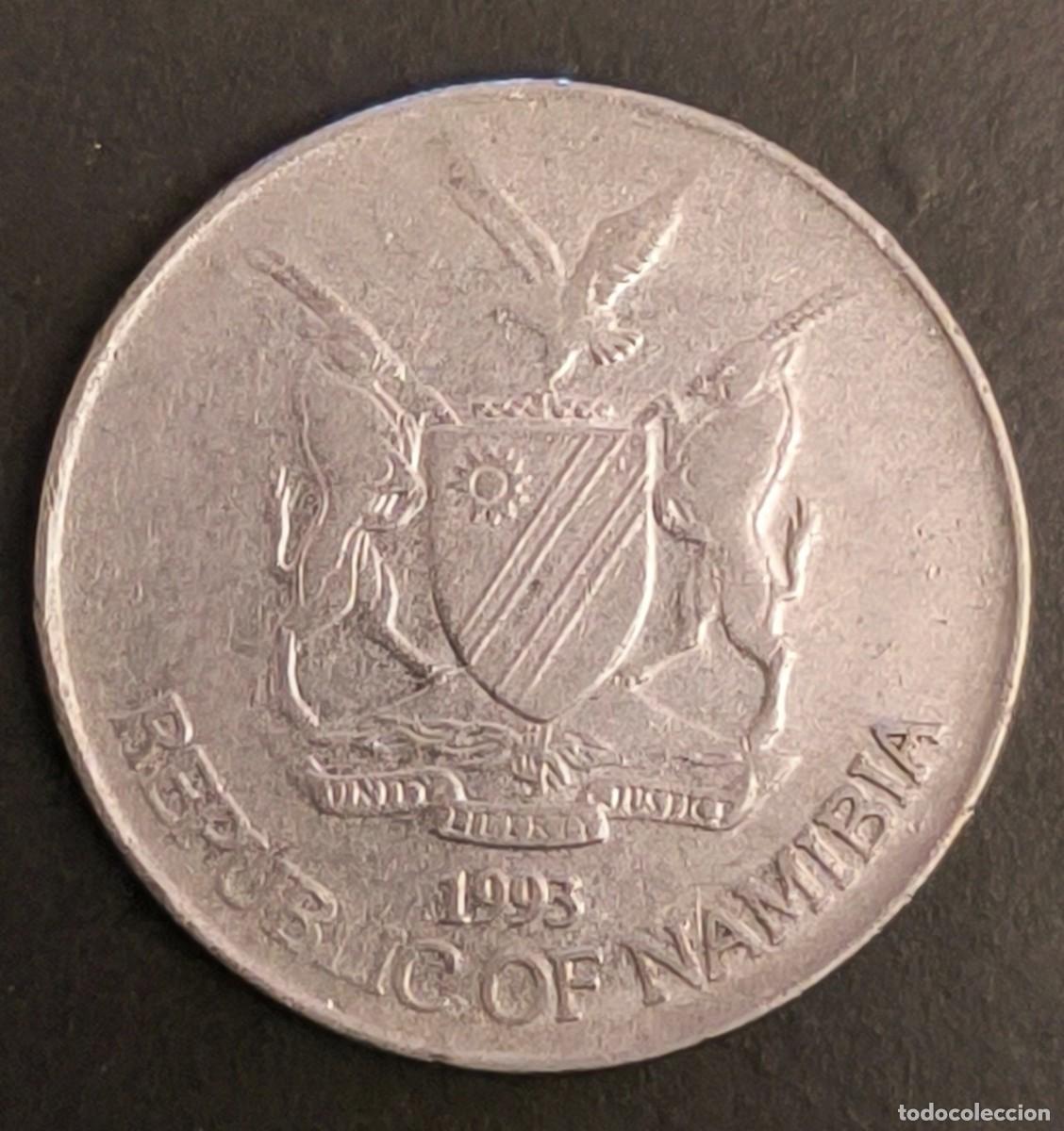 Monedas antiguas de &Aacute;frica: Namibia 50 centavos, 1993 - Foto 1