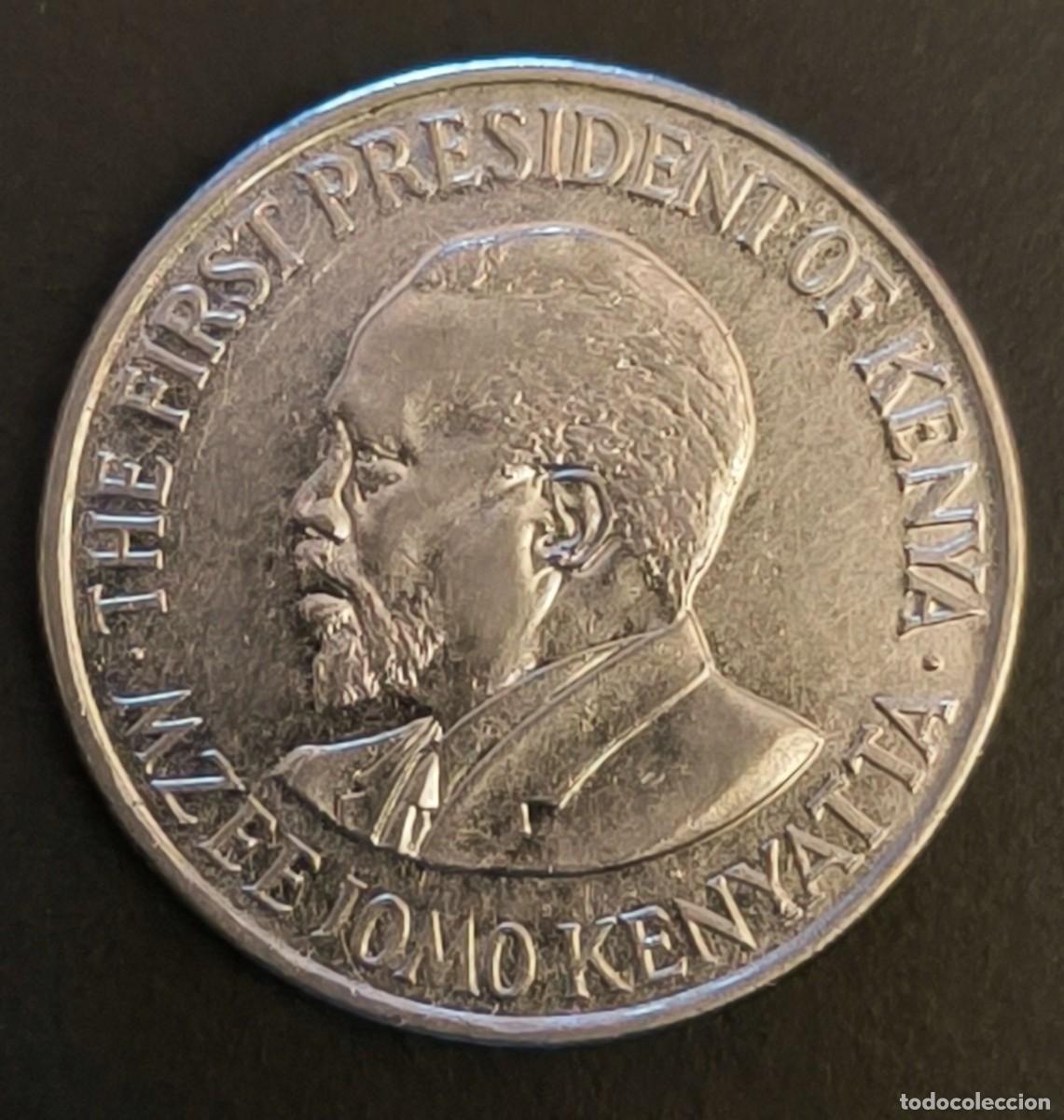 Monedas antiguas de &Aacute;frica: Kenia 1 chel&iacute;n, 2005 - Foto 1