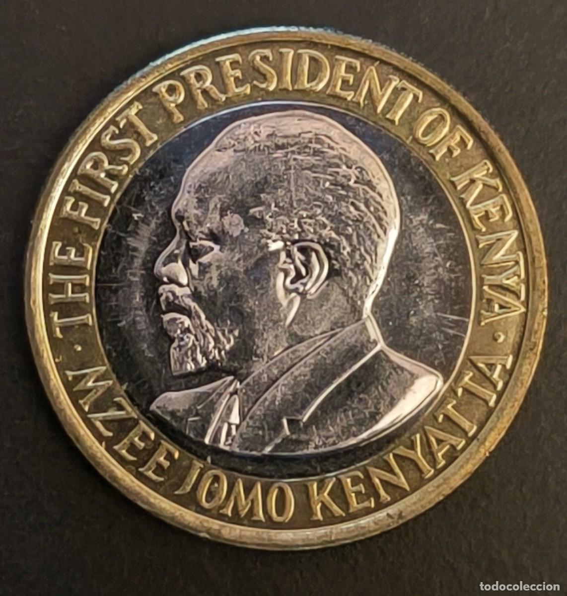 Monedas antiguas de &Aacute;frica: Kenia 10 chelines, 2010 - Foto 1