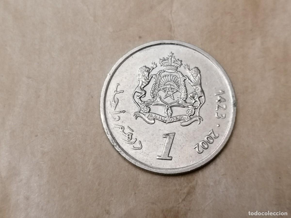 Monedas antiguas de &Aacute;frica: Moneda, Marruecos, 1 d&iacute;rhem , 2002, EBC - Foto 1