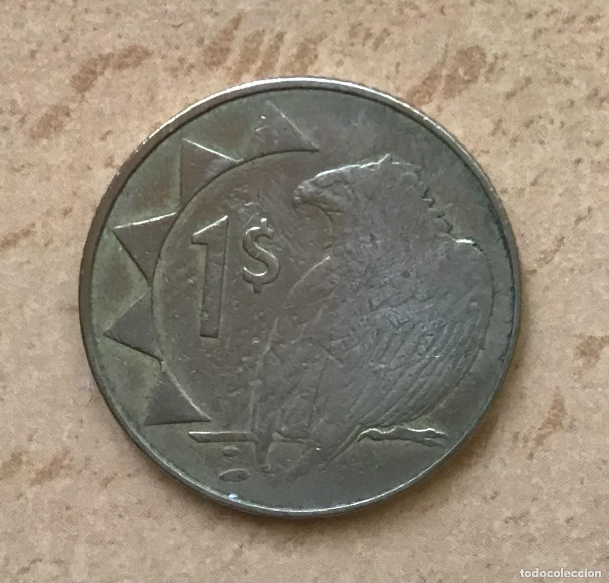Monedas antiguas de &Aacute;frica: 1 d&oacute;lar de Namibia. A&ntilde;o 2010 - Foto 1