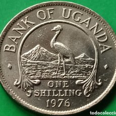 Monedas antiguas de África: UGANDA ONE SHILLING 1976 KM#5A