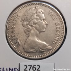 Monedas antiguas de África: RHODESIA 2 CHELINES 1964