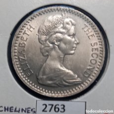 Monedas antiguas de África: RHODESIA 2'5 CHELINES 1964