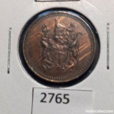 Monedas antiguas de África: RHODESIA 1/2 CÉNTIMO 1975