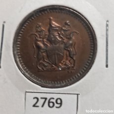 Monedas antiguas de África: RHODESIA 1 CÉNTIMO 1976