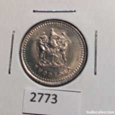 Monedas antiguas de África: RHODESIA 5 CÉNTIMOS 1976