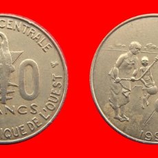 Monedas antiguas de África: 10 FRANCOS 1995 AFRICA DEL OESTE-103613