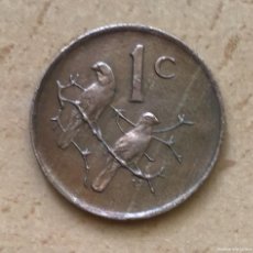 Monedas antiguas de África: 1 CENTAVO DE SUDÁFRICA. AÑO 1988