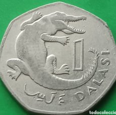 Monedas antiguas de África: GAMBIA 1 DALASI 2011 KM#59A