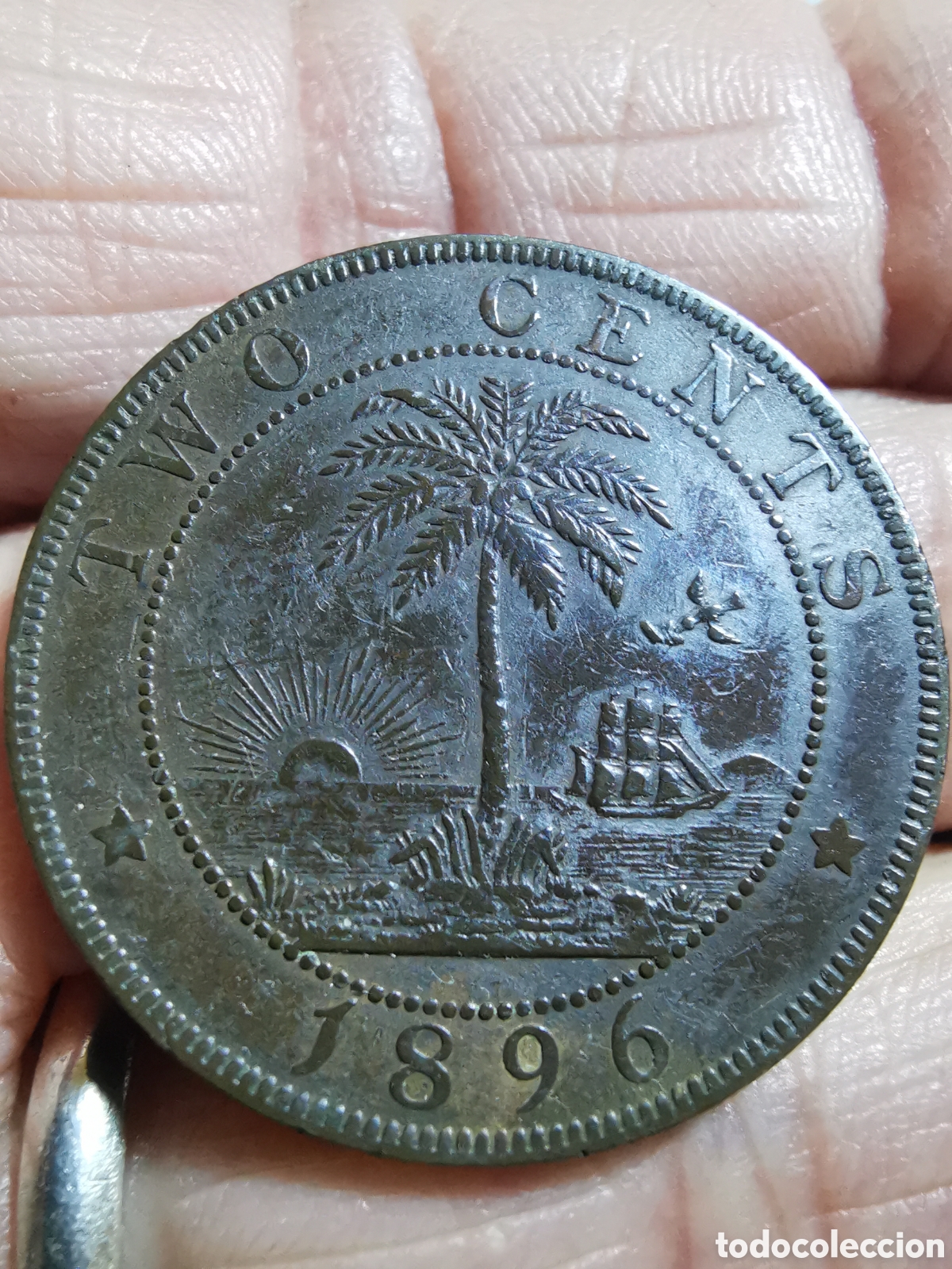 Monedas antiguas de &Aacute;frica: Moneda - Foto 2