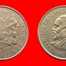 Monedas antiguas de África: 5 CENTAVOS 1978 KENYA-103675
