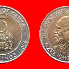 Monedas antiguas de África: 5 SHILLINGS CHELINES 2005 KENYA-103681
