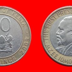 Monedas antiguas de África: 10 SHILLINGS CHELINES 2009 KENYA-103683
