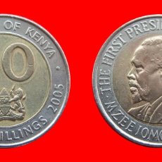 Monedas antiguas de África: 20 SHILLINGS CHELINES 2005 KENYA-103684