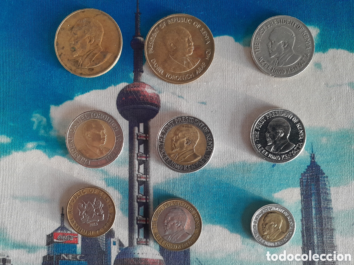 Monedas antiguas de &Aacute;frica: MONEDAS DE KENYA - Foto 1