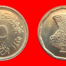 Monedas antiguas de África: 5 PIASTRAS 2004 EGIPTO-104852