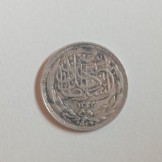 Monedas antiguas de África: EGIPTO 2 PIASTRAS-PLATA 1333(1917)