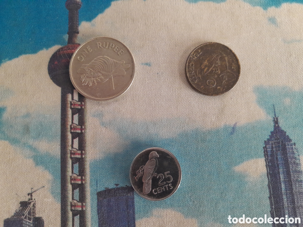 Monedas antiguas de &Aacute;frica: MONEDAS DE SEYCHELLES - Foto 2