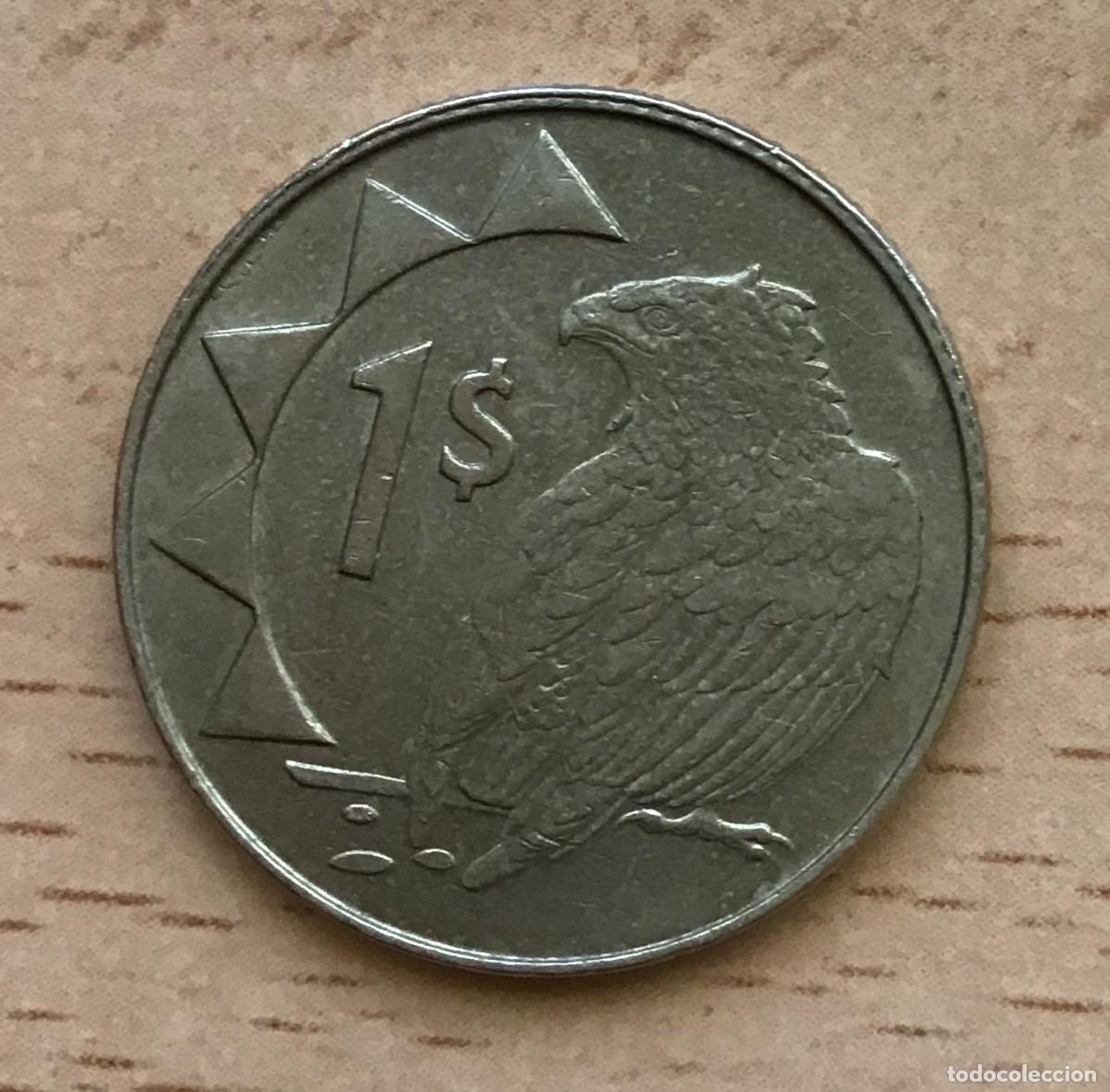 Monedas antiguas de &Aacute;frica: 1 d&oacute;lar de Namibia. A&ntilde;o 2006 - Foto 1