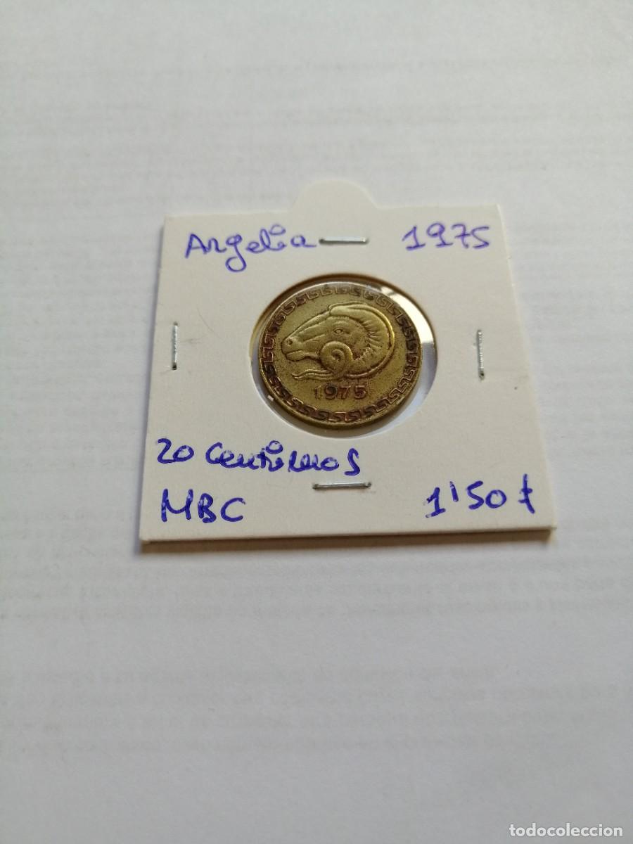 Monedas antiguas de &Aacute;frica: Argelia 20 Centimos 1975 - Foto 1