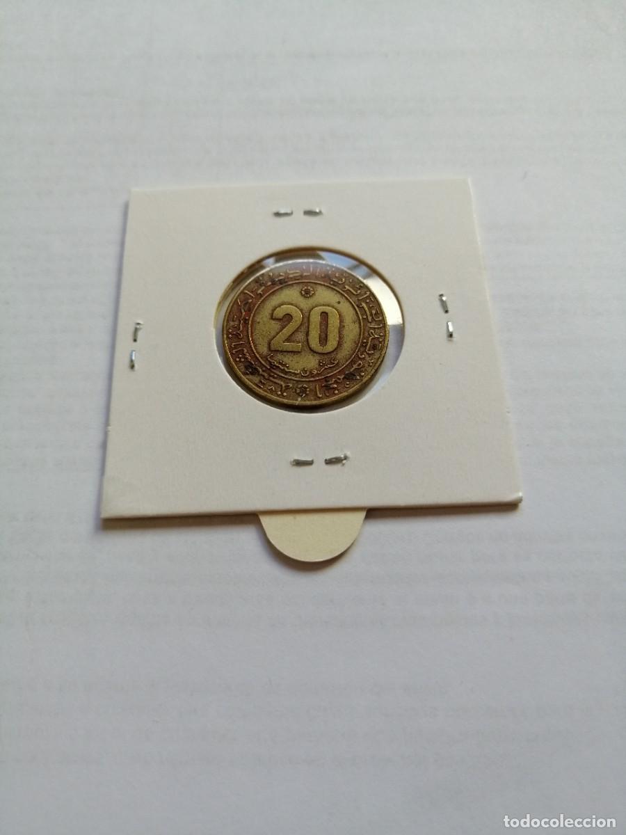 Monedas antiguas de &Aacute;frica: Argelia 20 Centimos 1975 - Foto 2