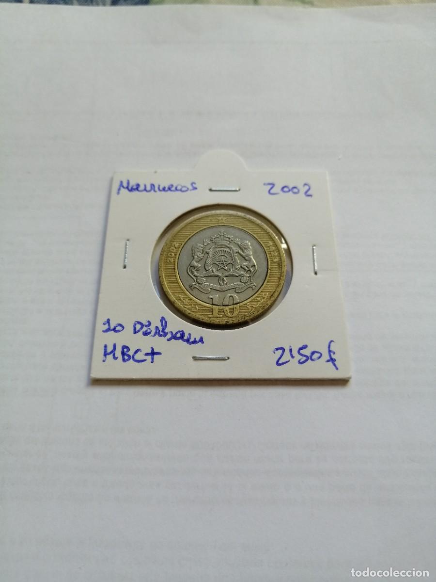 Monedas antiguas de &Aacute;frica: Marruecos 10 Dirham 2002 - Foto 1