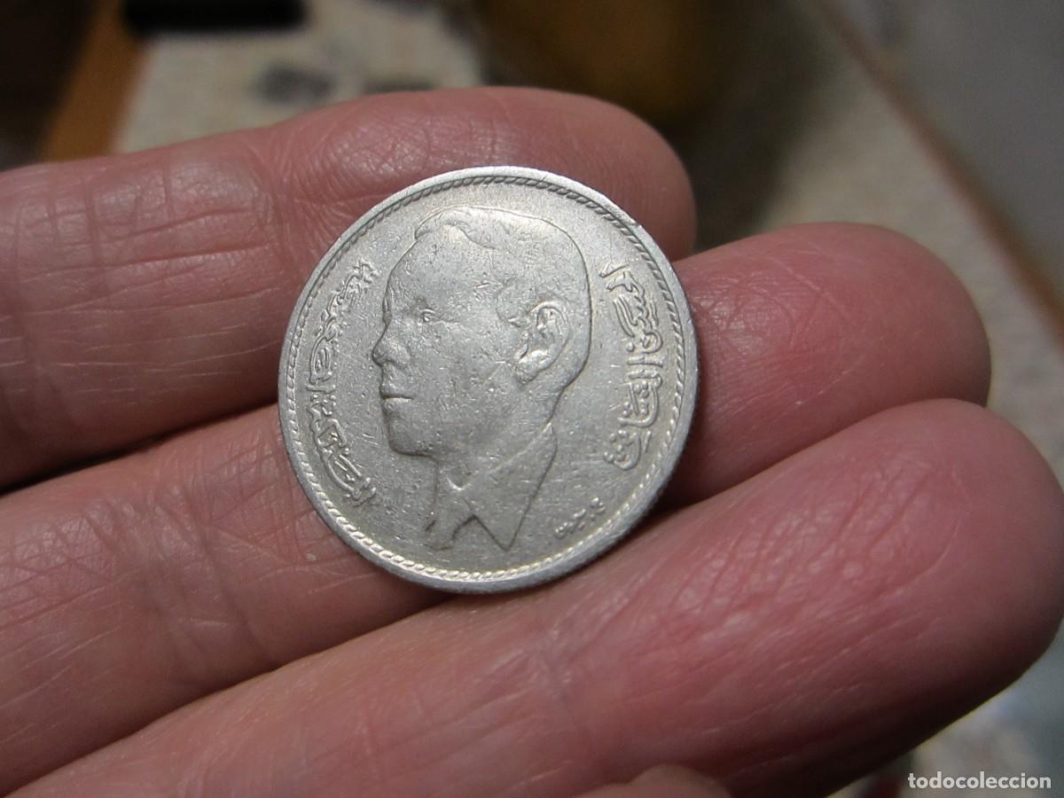 Monedas antiguas de &Aacute;frica: MONEDA DE MARRUECOS DE 1 DIRHAM DE 1968 - Foto 1