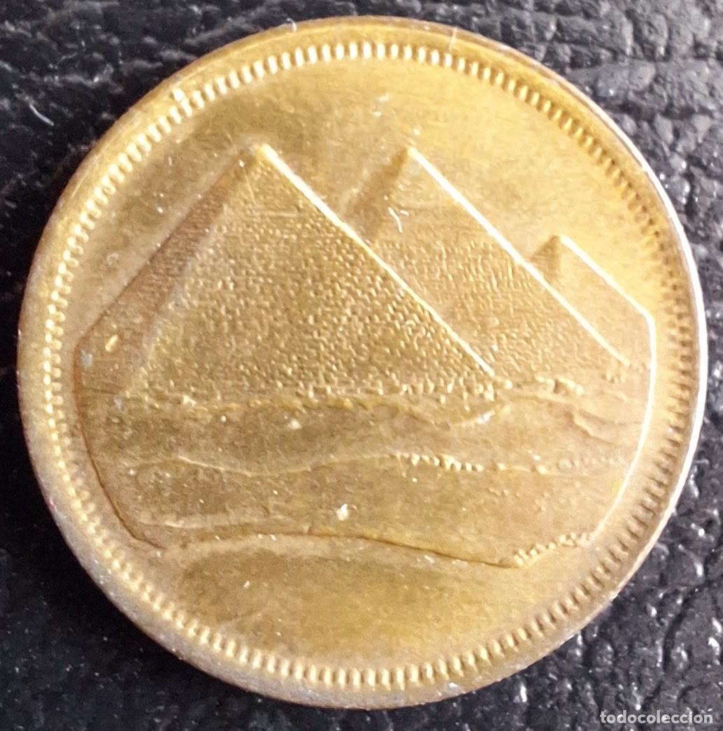 Monedas antiguas de &Aacute;frica: 5 Piastras - Egipto - A&ntilde;o sin determinar - Foto 2
