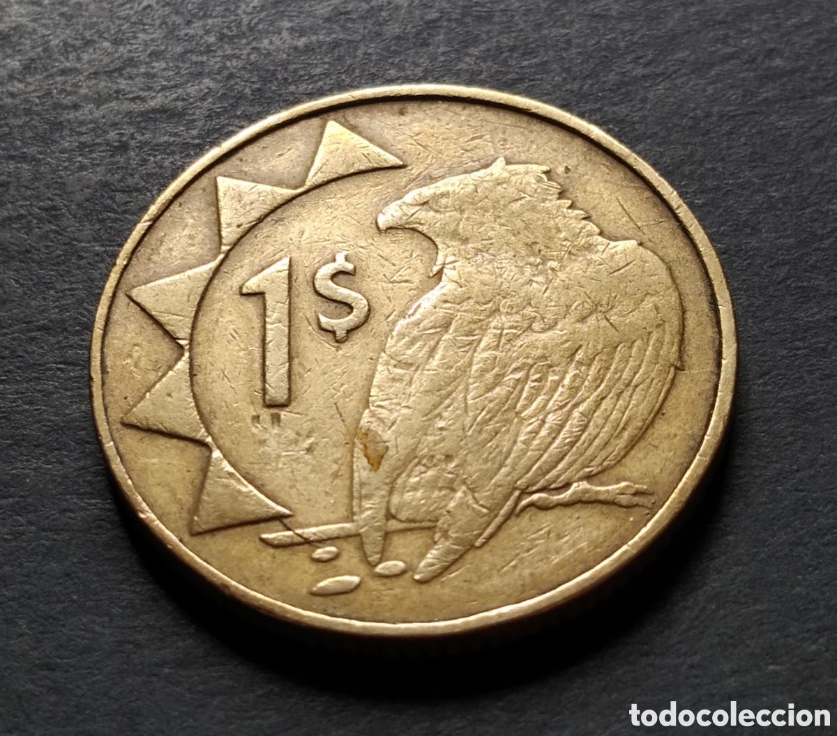Monedas antiguas de &Aacute;frica: MONEDA - NAMIBIA 1 DOLLAR 1993 - Foto 3