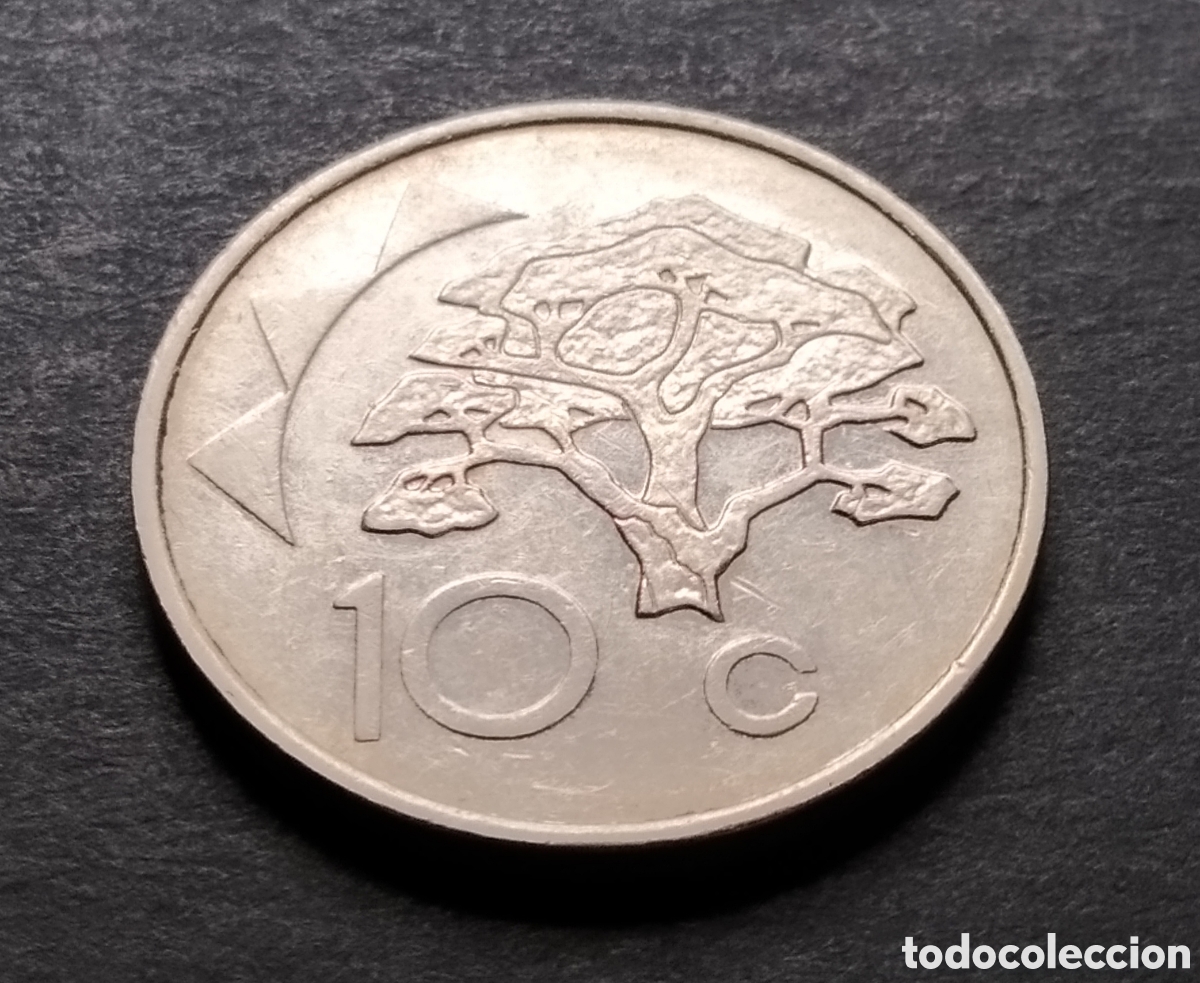 Monedas antiguas de &Aacute;frica: MONEDA - NAMIBIA 10 CENTAVOS 1993 - Foto 3