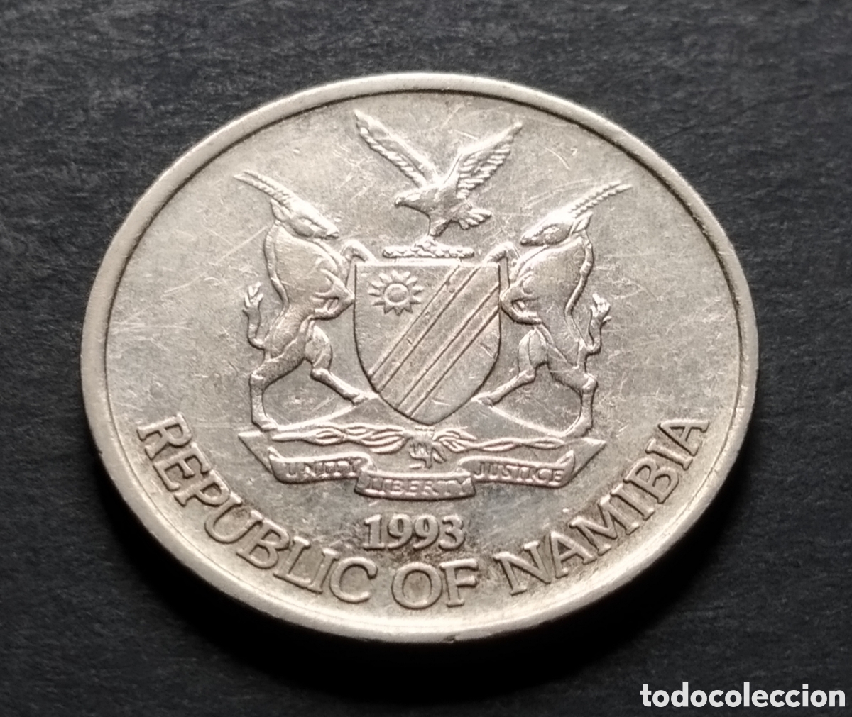 Monedas antiguas de &Aacute;frica: MONEDA - NAMIBIA 10 CENTAVOS 1993 - Foto 4