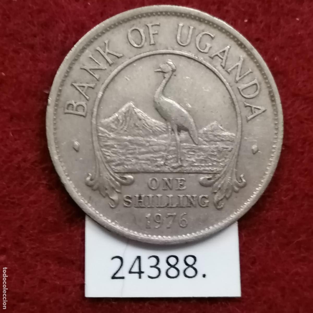 Monedas antiguas de &Aacute;frica: Uganda 1 shilling 1976 - Foto 1