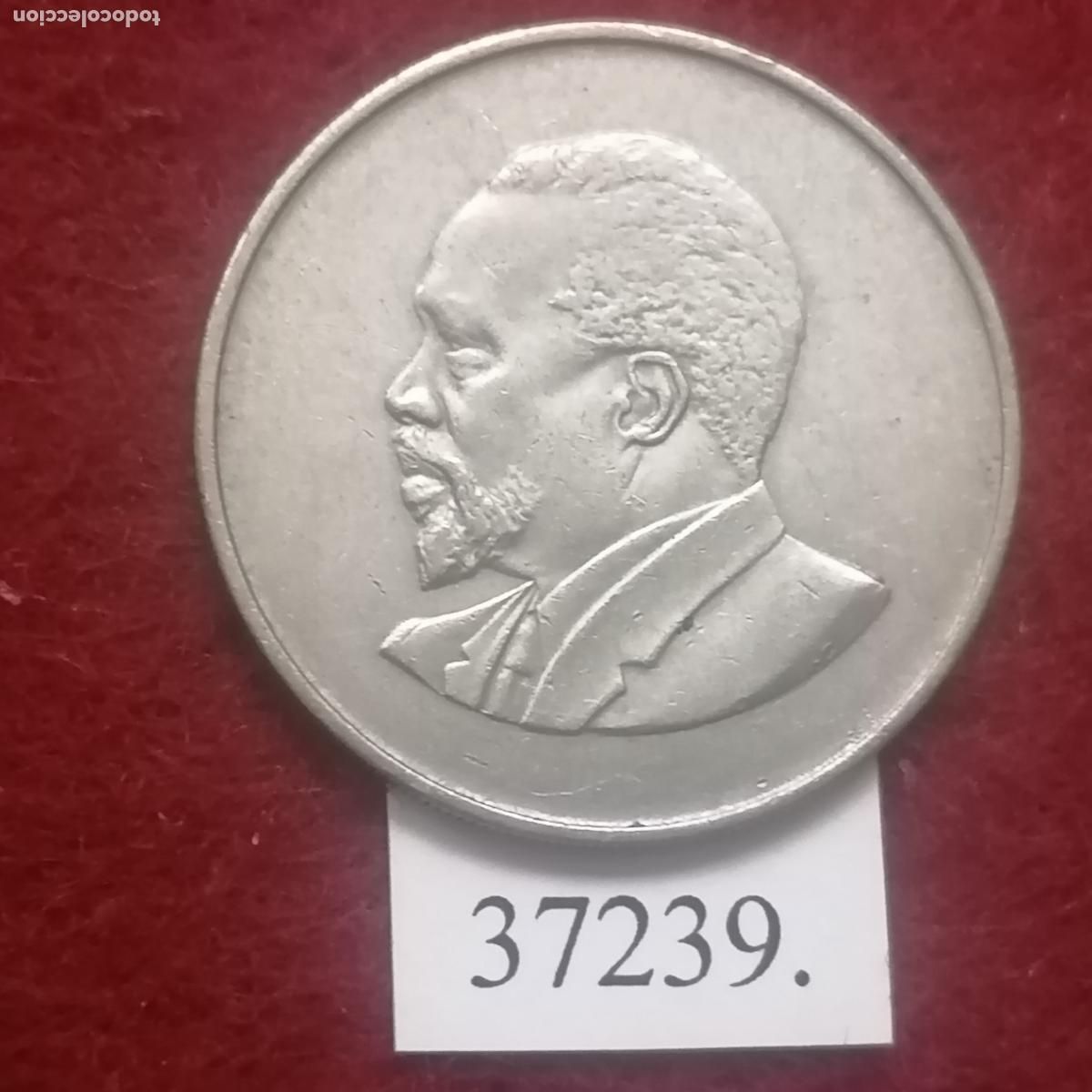 Monedas antiguas de &Aacute;frica: Kenia 1 shilling 1967 - Foto 1