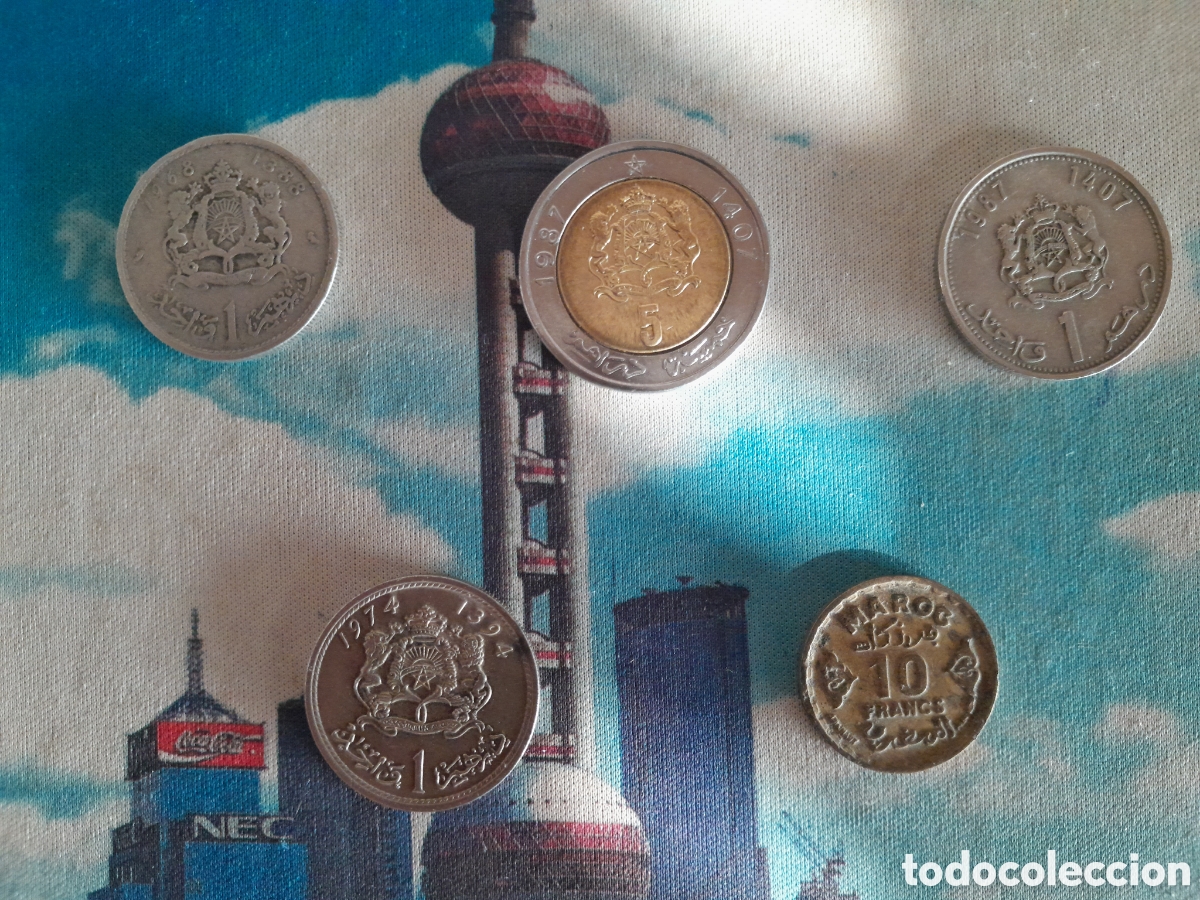 Monedas antiguas de &Aacute;frica: MONEDAS DE MARRUECOS - Foto 2