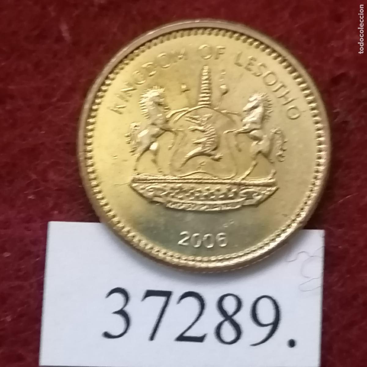 Monedas antiguas de &Aacute;frica: Lesotho 5 lisente, 2006 - Foto 2