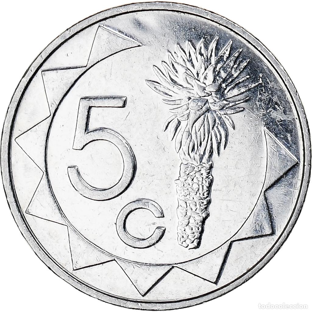 Monedas antiguas de &Aacute;frica: [#1384768] Namibia, 5 Cents, 2002 - Foto 2