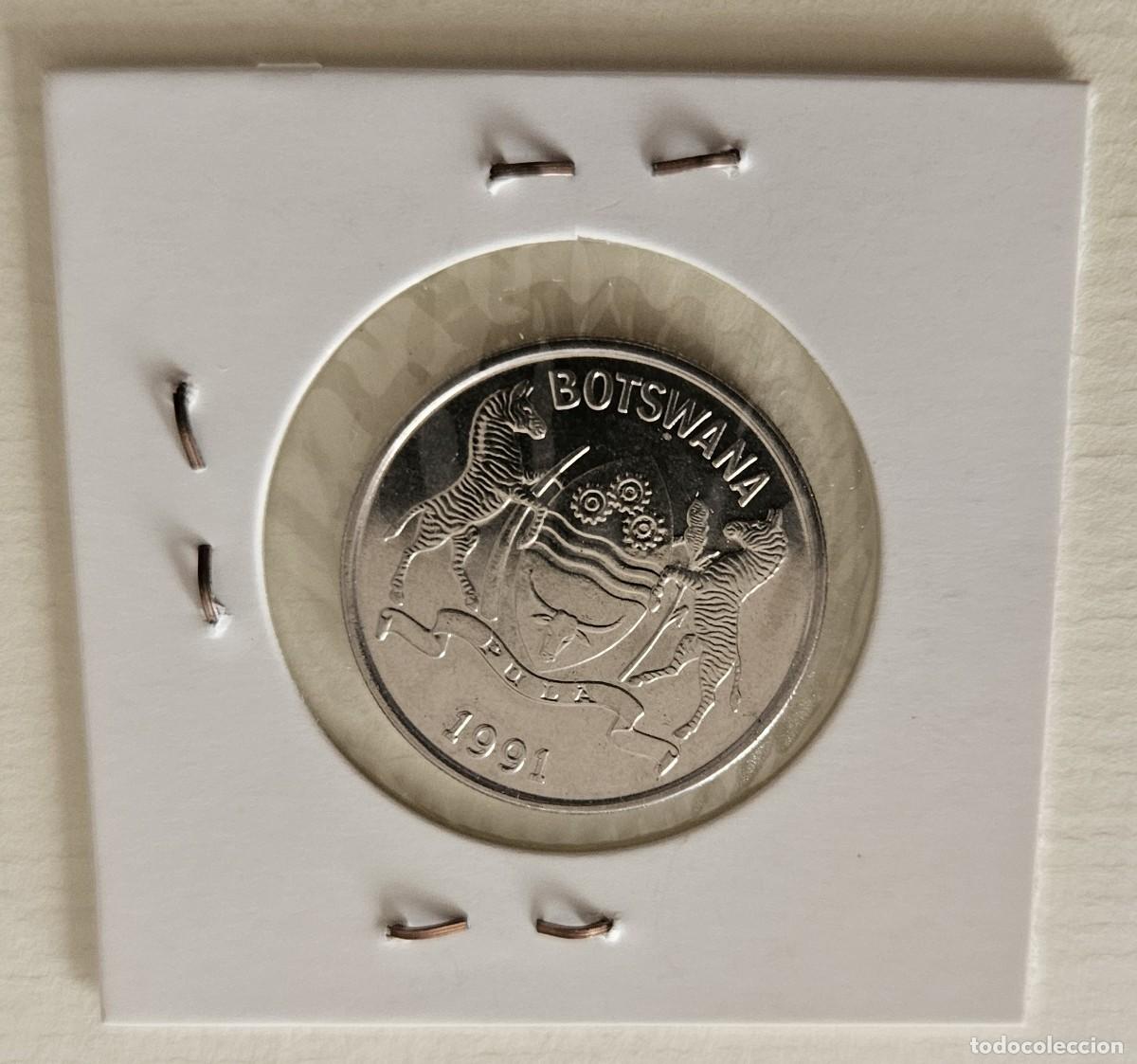Monedas antiguas de &Aacute;frica: MONEDA DE BOTSUANA 1981 &rdquo;10 THEBE&rdquo; - Foto 2